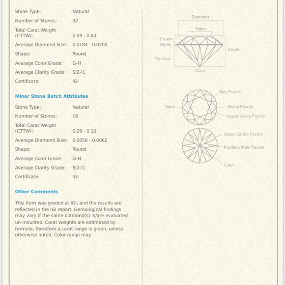 NEW Kay Jewelers Neil Lane Engagement Diamond Ring 14K White Gold 1.5ct size 4.5 - Picture 11 of 11